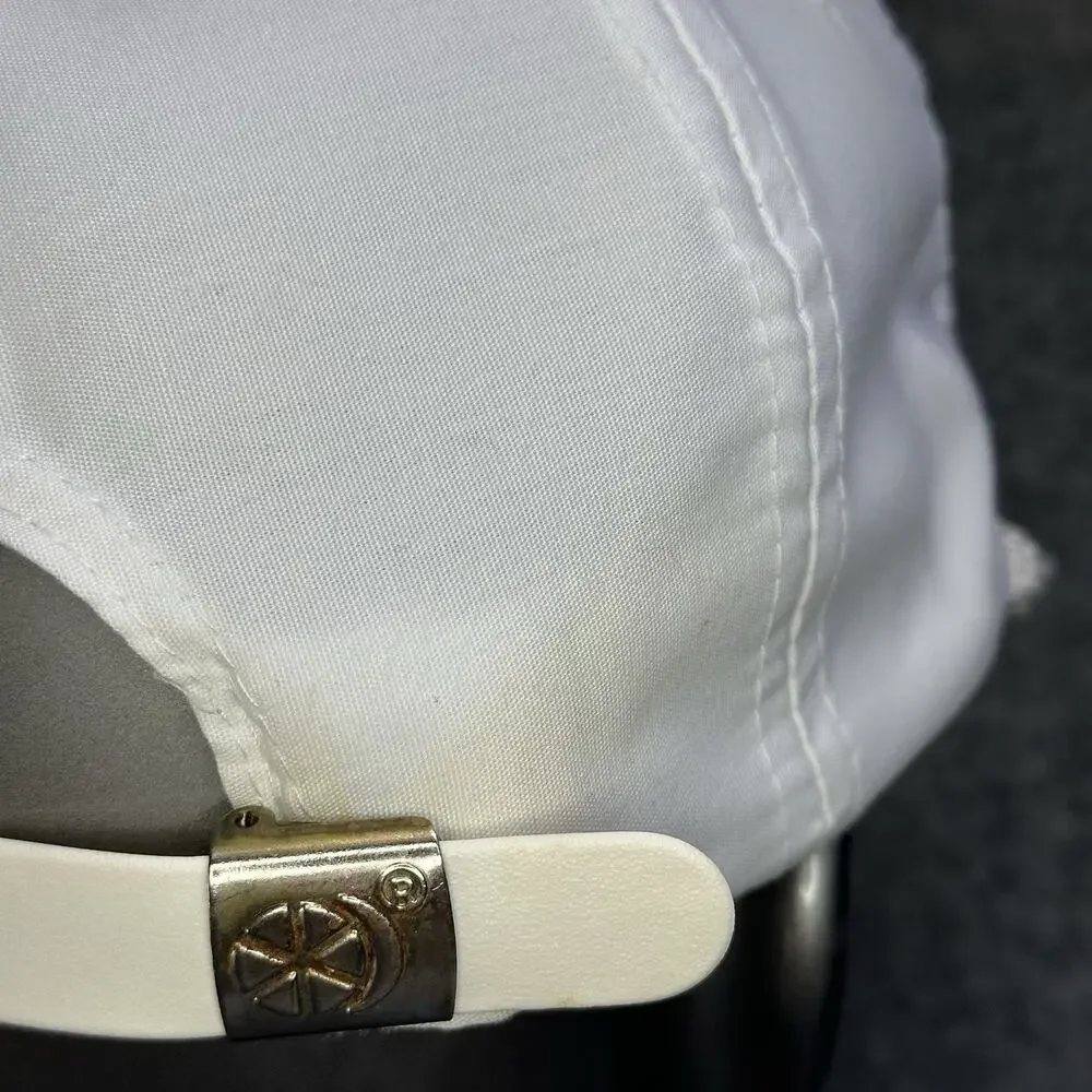 Vintage SafeTLite Trucker Rope Hat Cap White Sportcap (OSFA) Fabric Strapback. - Picture 2 of 9